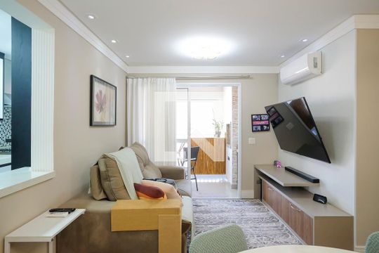 Sala de apartamento à venda com 2 quartos, 78m² em Santa Paula, São Caetano do Sul