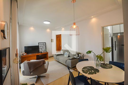 Sala de apartamento à venda com 3 quartos, 70m² em Planalto, São Bernardo do Campo