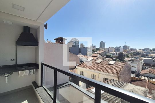 Varanda gourmet de apartamento à venda com 2 quartos, 58m² em Jardim do Mar, São Bernardo do Campo