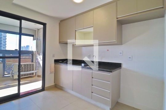 Sala/Cozinha de apartamento para alugar com 3 quartos, 81m² em Jardim Sul, Uberlândia