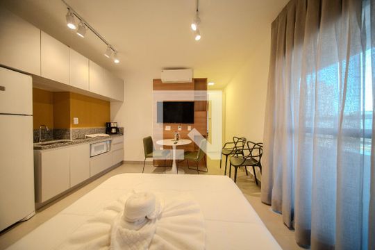 Studio de kitnet/studio para alugar com 1 quarto, 31m² em Pompeia, São Paulo
