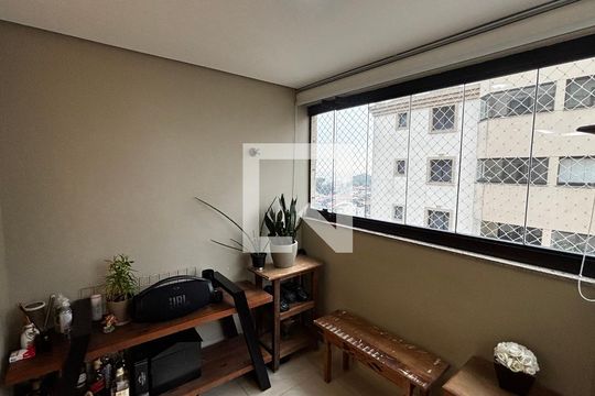 Sala - Sala de Jantar Varanda de apartamento à venda com 3 quartos, 106m² em Vila Gilda, Santo André