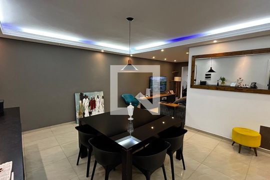 Sala - Sala de Jantar  de apartamento à venda com 3 quartos, 106m² em Vila Gilda, Santo André