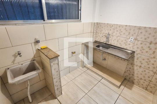 Cozinha e Área de Serviço de apartamento à venda com 2 quartos, 46m² em Irajá, Rio de Janeiro