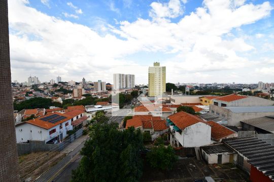 Vista da sala de apartamento à venda com 2 quartos, 80m² em Jardim Chapadão, Campinas