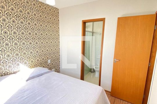 Suíte de apartamento para alugar com 3 quartos, 90m² em Castelo, Belo Horizonte