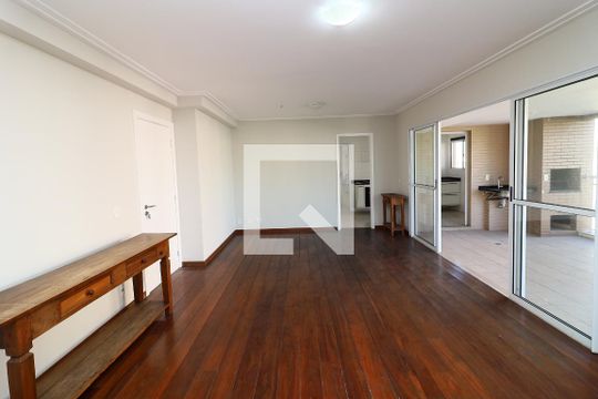 Sala de apartamento para alugar com 3 quartos, 117m² em Cidade São Francisco, São Paulo