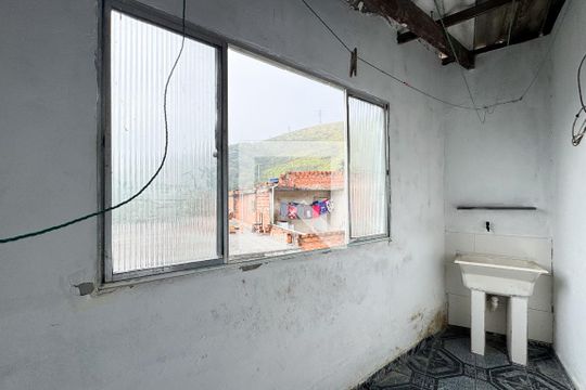 Área de serviço de casa para alugar com 1 quarto, 70m² em Jardim Nascimento, São Bernardo do Campo