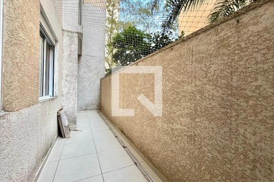 Varanda da sala de apartamento à venda com 2 quartos, 48m² em Jabaquara, São Paulo