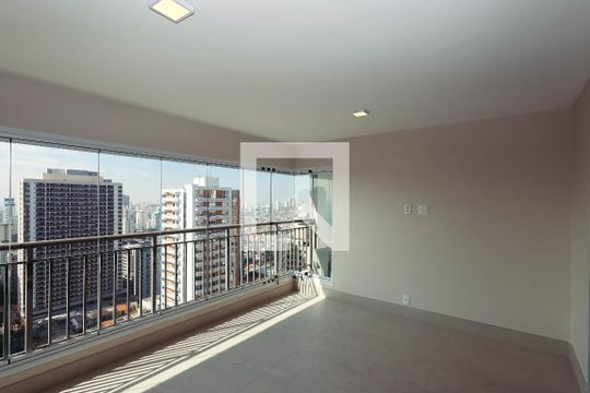 Varanda de apartamento à venda com 3 quartos, 125m² em Vila Dom Pedro I, São Paulo