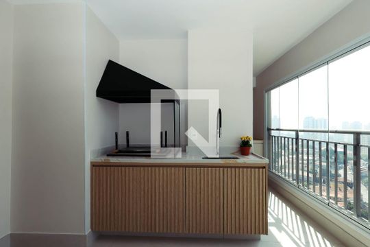 Varanda de apartamento à venda com 3 quartos, 125m² em Vila Dom Pedro I, São Paulo
