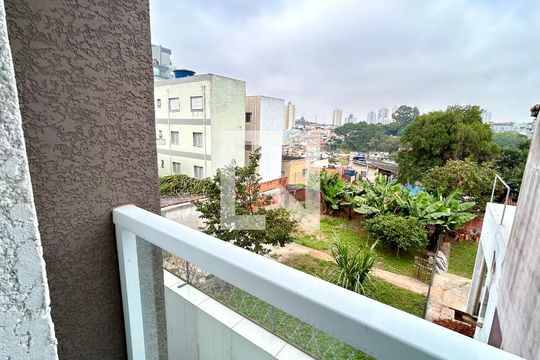 Varanda da Sala de apartamento à venda com 2 quartos, 53m² em Vila Progresso, Guarulhos