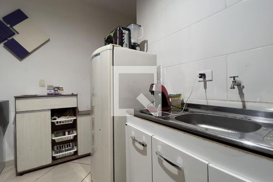Sala/Cozinha e Área de Serviço de apartamento à venda com 1 quarto, 38m² em Parque Continental, Guarulhos