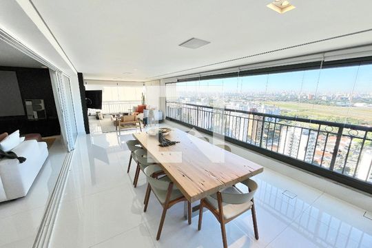 Varanda gourmet de apartamento à venda com 4 quartos, 297m² em Vila Ester (zona Norte), São Paulo