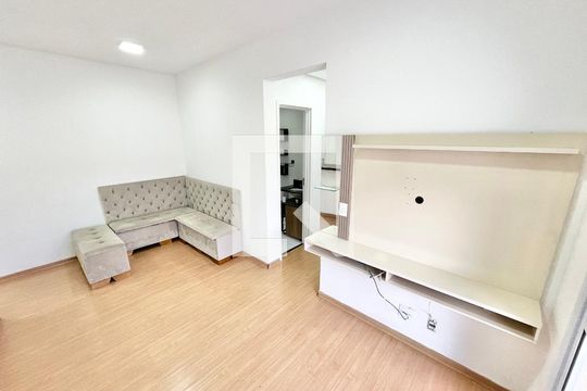 Sala/Cozinha de apartamento à venda com 2 quartos, 56m² em Vila Santa Maria, São Paulo