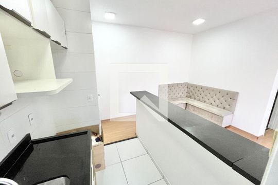 Sala/Cozinha de apartamento à venda com 2 quartos, 56m² em Vila Santa Maria, São Paulo
