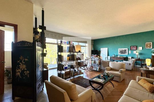 Sala de casa à venda com 3 quartos, 1000m² em Jardim Botânico, Rio de Janeiro