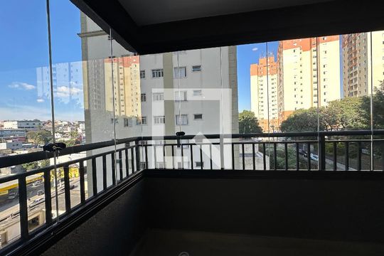 Varanda da Sala de apartamento para alugar com 2 quartos, 50m² em Vila Engenho Novo, Barueri