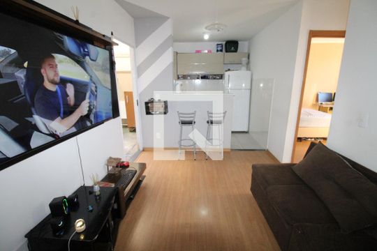 Sala de apartamento para alugar com 2 quartos, 48m² em Bom Retiro, São José dos Campos