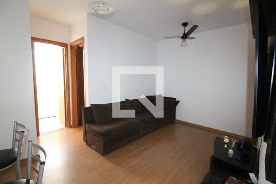 Sala de apartamento para alugar com 2 quartos, 48m² em Bom Retiro, São José dos Campos