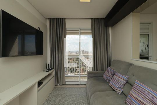 Sala de apartamento para alugar com 2 quartos, 47m² em Liberdade, São Paulo