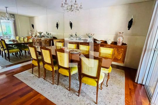 Sala de Jantar de casa de condomínio para alugar com 4 quartos, 214m² em Jardim Barbacena, Cotia