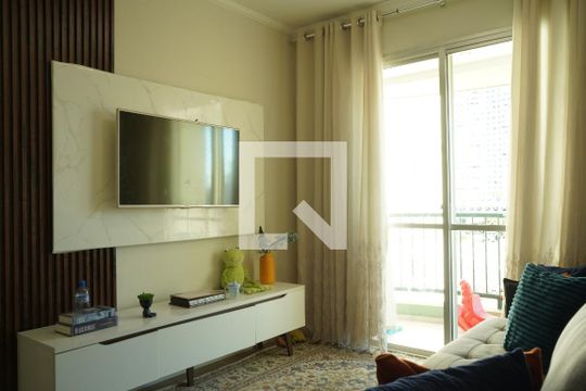 Sala de apartamento à venda com 2 quartos, 50m² em Chácara Califórnia, São Paulo