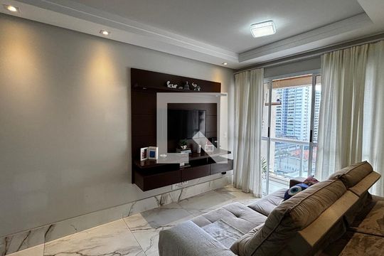 Sala - Sala de Jantar  de apartamento à venda com 3 quartos, 91m² em Vila Santa Teresa, Santo André