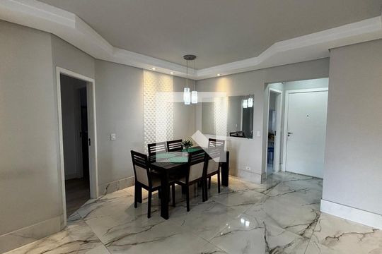 Sala - Sala de Jantar  de apartamento à venda com 3 quartos, 91m² em Vila Santa Teresa, Santo André
