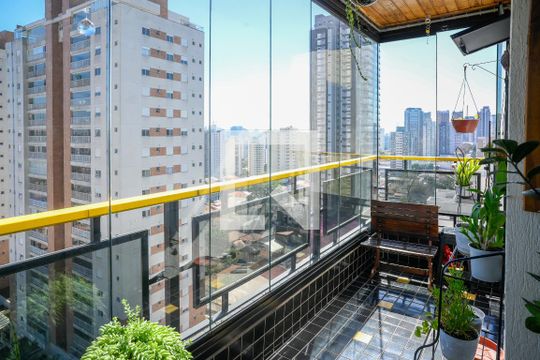 Varanda de apartamento para alugar com 3 quartos, 97m² em Vila da Saúde, São Paulo
