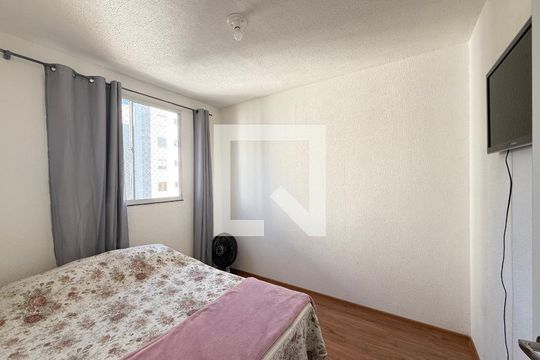 Quarto 1 de apartamento para alugar com 2 quartos, 45m² em Chácara Contagem, Contagem
