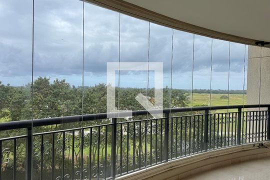 Varanda de apartamento à venda com 4 quartos, 436m² em Barra da Tijuca, Rio de Janeiro
