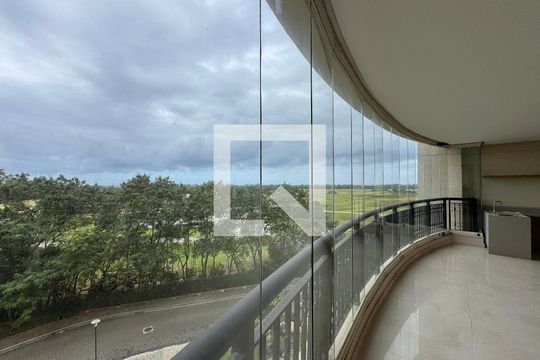 Varanda de apartamento à venda com 4 quartos, 436m² em Barra da Tijuca, Rio de Janeiro