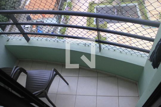 Varanda  de apartamento à venda com 3 quartos, 65m² em Vila Augusta, Guarulhos