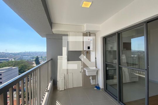 Varanda - Área de Serviço de apartamento para alugar com 2 quartos, 54m² em Presidente Altino, Osasco