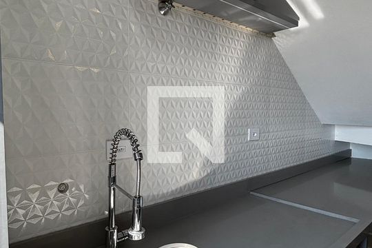 Sala - Cozinha de apartamento à venda com 2 quartos, 88m² em Cidade São Jorge, Santo André