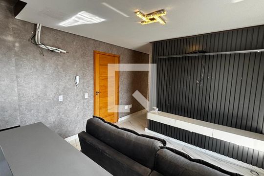 Sala - Cozinha de apartamento à venda com 2 quartos, 88m² em Cidade São Jorge, Santo André