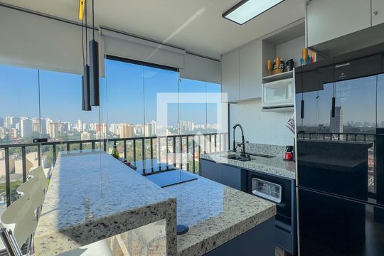 Studio de kitnet/studio para alugar com 1 quarto, 31m² em Santo Amaro, São Paulo