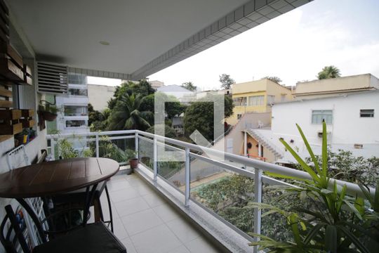 Varanda de apartamento à venda com 2 quartos, 67m² em Pechincha, Rio de Janeiro