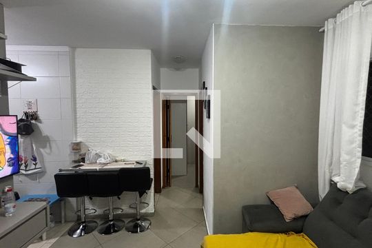 Sala de apartamento à venda com 2 quartos, 40m² em Parque Novo Oratório, Santo André