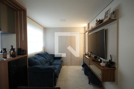 Sala de apartamento à venda com 2 quartos, 112m² em Vila Gilda, Santo André