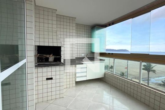 Varanda de apartamento para alugar com 3 quartos, 173m² em Aviação, Praia Grande