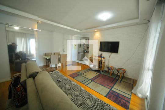 Sala de apartamento à venda com 2 quartos, 81m² em Jardim Independencia, São Bernardo do Campo