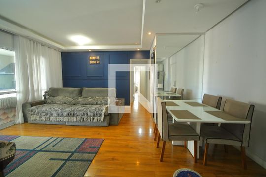 Sala de apartamento à venda com 2 quartos, 81m² em Jardim Independencia, São Bernardo do Campo