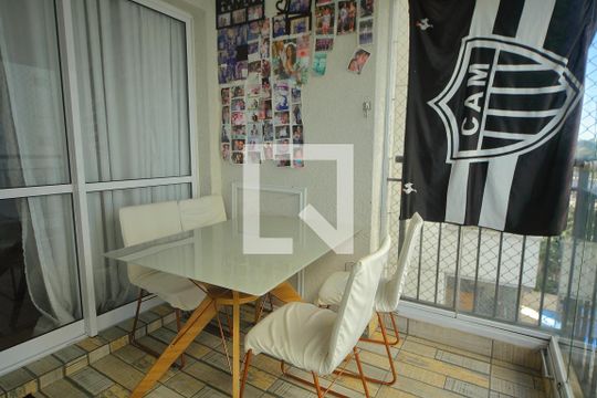 Varanda gourmet da Sala de apartamento à venda com 2 quartos, 81m² em Jardim Independencia, São Bernardo do Campo