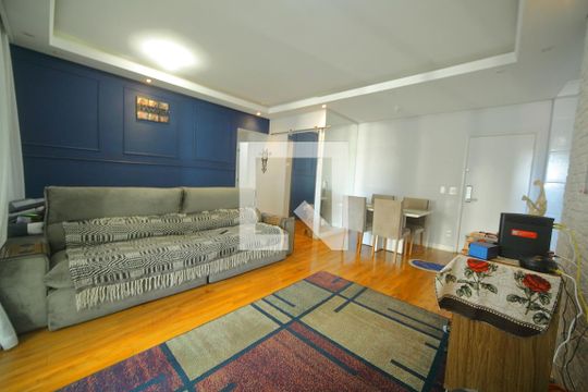 Sala de apartamento à venda com 2 quartos, 81m² em Jardim Independencia, São Bernardo do Campo