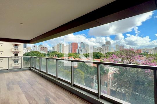 Varanda de apartamento à venda com 3 quartos, 278m² em Jardim Paulista, São Paulo