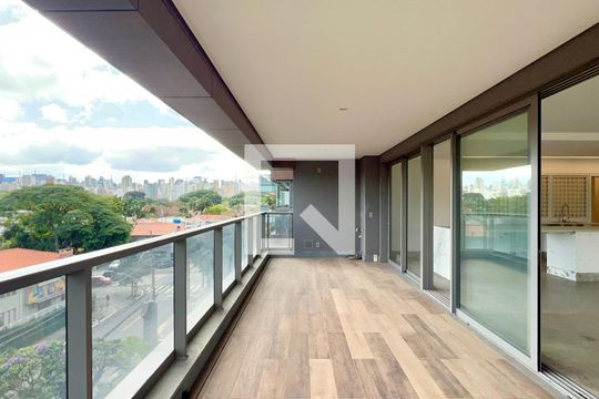 Varanda de apartamento à venda com 3 quartos, 278m² em Jardim Paulista, São Paulo