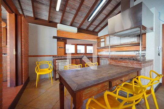 Cozinha de casa para alugar com 3 quartos, 202m² em Pedra Branca, Palhoça