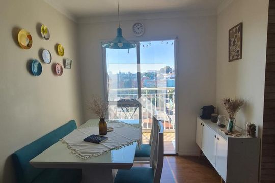 Sala de apartamento para alugar com 2 quartos, 52m² em Vila Santana, São Paulo